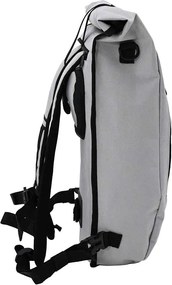 vidaXL Τσάντα Ποδηλάτου Γκρι 31 x 13 x 58 εκ Πολυεστέρας