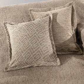Μαξιλαροθήκη Διακοσμητική Central Taupe Guy Laroche 50Χ50 Acrylic,Cotton,Polyester
