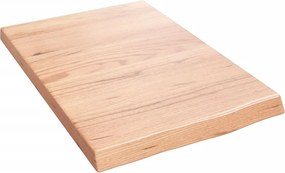 vidaXL Πάγκος Μπάνιου Αν. Καφέ 40x60x(2-4) εκ. Επεξεργ. Μασίφ Ξύλο