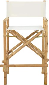 vidaXL Αναδιπλούμενη καρέκλα διευθυντή 2 pcs Φυσικό Μπαμπού