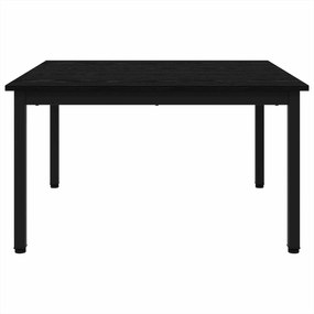 vidaXL Τραπεζάκι σαλονιού Μαύρη Οξυά 80 x 80 x 45 cm