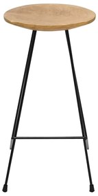 vidaXL Σκαμπό Μπαρ 2 τεμ. από Μασίφ Ξύλο Teak