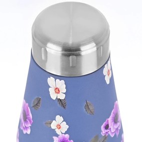 Μπουκάλι Θερμός Travel Flask Save The Aegean Garden Blue 500ml - Estia