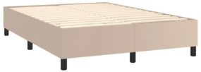 ΚΡΕΒΑΤΙ BOXSPRING ΣΤΡΩΜΑ&amp;LED ΚΑΠΟΥΤΣΙΝΟ 140X200 ΕΚ. ΣΥΝΘ. ΔΕΡΜΑ 3139390