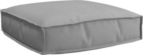 vidaXL Μαξιλάρι Γκρι 60 x 60 x 12 cm Ύφασμα Όξφορντ