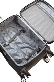 Stewehome Σετ 3 τεμαχίων υφασμάτινων βαλιτσών με επεκτεινόμενο χώρο και αθόρυβους τροχούς
