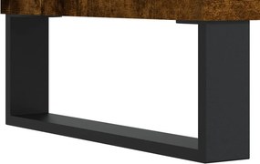 vidaXL Δισκοθήκη Καπνιστή Δρυς 85 x 38 x 48 εκ. από Επεξεργασμένο Ξύλο