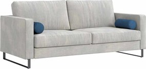 vidaXL Μαξιλάρια Στήριγμα 2 pcs Μπλε Ø 15 x 40 εκ ύφασμα