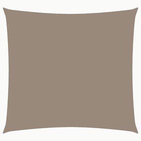 vidaXL Πανί Σκίασης Τετράγωνο Taupe 3,6 x 3,6 μ. από Ύφασμα Oxford