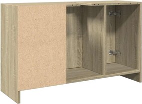 vidaXL Ντουλάπι Νιπτήρα Sonoma Δρυς 90x29x55εκ. από Επεξεργασμένο Ξύλο