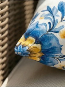 Stewehome διπλής όψης κάλυμμα μαξιλαριού με σχέδιο λεμονιού σε ράφι 43x43 cm