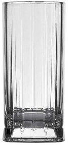Ποτήρι Νερού Nude Wayne (Σετ 6Τμχ) Φ7,1x15,7cm 360ml Clear Espiel Κρύσταλλο