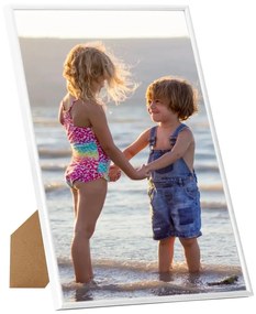 vidaXL Κορνίζες Κολάζ 5 τεμ. Λευκές για Τοίχο/Τραπέζι 50 x 60 εκ. MDF