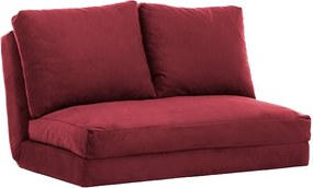 Διθέσιος Καναπές Κρεβάτι Κεραμιδί TAIDA 68x120x62