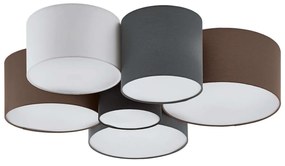 Φωτιστικό Οροφής - Πλαφονιέρα 97838 Pastore Eglo Metal, Fabric