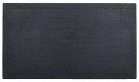 Τραπέζι Baltic Fylliana Ανθρακί 140x80x75 εκ. 140x80x75 εκ.