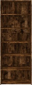 vidaXL Ντουλάπι Καπνιστή Δρυς 70x41x185 εκ. Επεξεργασμένο Ξύλο