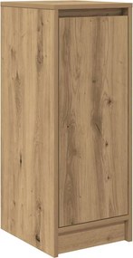 vidaXL Παπουτσοθήκη Χρώμα Αρτισιανή Δρυς 29,5x34x76 εκ. Επεξ. Ξύλο