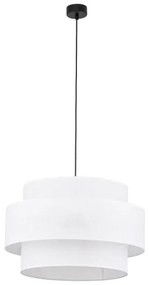 Κρεμαστό Φωτιστικό Οροφής 50cm E27 15W IP20 Calisto TK Lighting-5363-Λευκό 5363