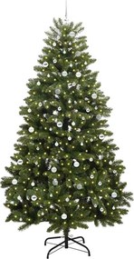 vidaXL Τεχνητό Χριστουγεννιάτικο Δέντρο 270 cm 300 LED Θερμό λευκό