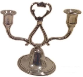 Κηροπήγιο Δίκερο από Κασσίτερο H18cm Etoile PWT-170