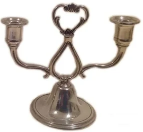 Κηροπήγιο Δίκερο από Κασσίτερο H18cm Etoile PWT-170