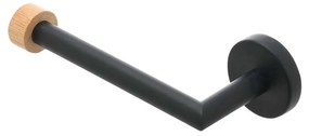 Χαρτοθήκη (18.3x7.2x5.3) Estia Bamboo Essentials Black 02-14766