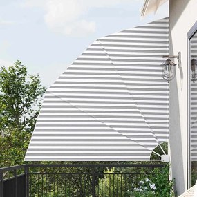 Αδιάφανο σκίαστρο μπαλκονιού Γκρι και Λευκό 210 x 210 cm