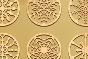Σετ των 2 Intra απο ξύλο plywood 3mm-4mm πάχος - Σουβέρ Laser Cut  Δίασταση 30x20 cm INTRAFABR-65995866