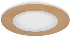 Πλαφονιέρα Φωτιστικό Οροφής LED 23,4W Καφέ Φ30cm Clay 41767R Globo Lighting-41767R-Καφέ 41767R
