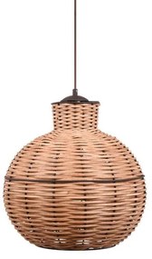 Φωτιστικό Οροφής Μονόφωτο Bamboo 3 Fylliana Φυσικό 40x36 εκ. 40x40x110 εκ.
