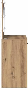 vidaXL Τραπέζι περιποίησης Artisan Oak 78,5 x 41 x 135 εκ