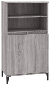 vidaXL Ντουλάπι Γκρι Sonoma 60 x 36 x 110 εκ. από Επεξεργασμένο Ξύλο