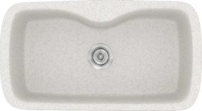 Sanitec Classic 321 (83×51) - Γρανιτένιος νεροχύτης - Metallic ICE