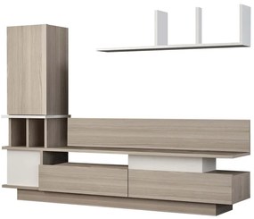 Σύνθεση Τηλεόρασης Como 731WAT3045 149x31,5x117,1cm White-Cordoba