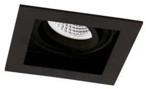 Σποτ χωνευτό οροφής Artsi Viokef 4208001 Μαύρο