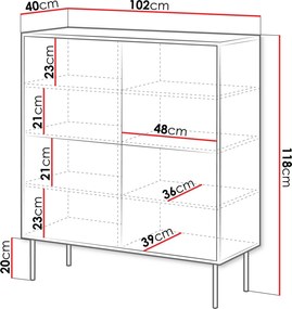 Μπουφές Cortina-Drus-Mauro