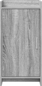 vidaXL Πλαϊνό γραφείο Γκρι Sonoma 40 x 36 x 80 εκ Επεξεργασμένο Ξύλο