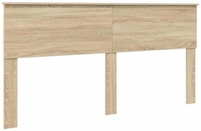 vidaXL Κεφαλάρι Δρύς Sonoma 180 cm Επεξεργασμένο ξύλο