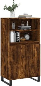 vidaXL Ντουλάπι Καπνιστή δρυς 60 x 36 x 110 εκ. από Επεξεργασμένο Ξύλο