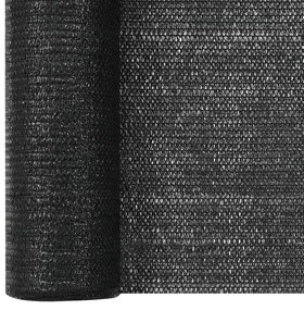 vidaXL Δίχτυ Σκίασης Μαύρο 1,2 x 10 μ. από HDPE 75 γρ./μ²