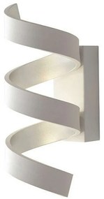 Φωτιστικό Τοίχου - Απλίκα Helix LED-HELIX-AP3C BCO 9W Led 13,5x26cm White-Silver Luce Ambiente Desig Aluminium