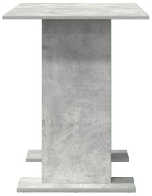 vidaXL Τραπεζαρία Σκυρόδεμα Γκρι 110x60x75 εκ Επεξεργασμένο Ξύλο