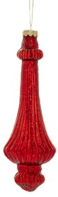 Στολίδι Χριστουγεννιάτικο Κρεμαστό 86105 8x22cm Red