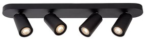 Φωτιστικό Οροφής Lucide 23954-21-30 XYRUS Μαύρο Ματ (Black Mat) 2200 K
