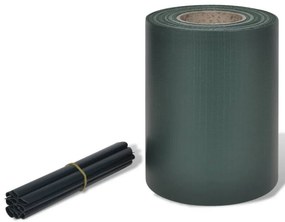 VidaXL Λωρίδα Απορρήτου από PVC 70x0,19 μ. Πράσινη