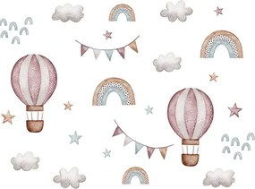 Παιδικά Αυτοκόλλητα Τοίχου Sipo Balloons SIP-WS63040