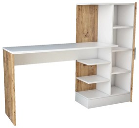 Γραφείο &quot;VIANA&quot; σε χρώμα atlantic pine/λευκό 152x40x120