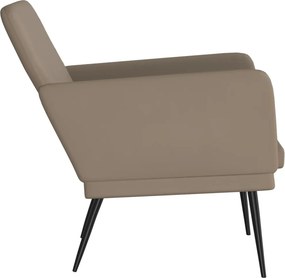 vidaXL Πολυθρόνα Cappuccino 61x78x80 εκ. από Συνθετικό Δέρμα