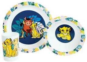 Παιδικό Σετ Φαγητού 3τμχ Ango Lion King 006325